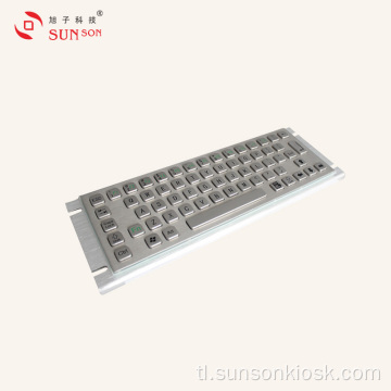 Pinatibay na Anti-riot Keyboard para sa Impormasyon Kiosk